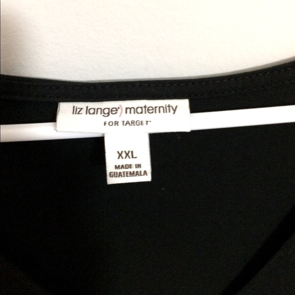 Classic Black Maternity Dress - Picture 4 of 9